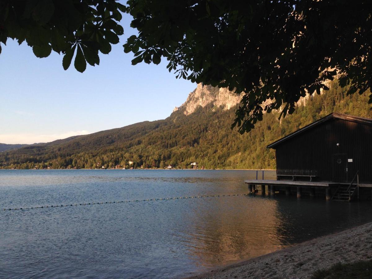 See-Hotel Post Am Attersee Weissenbach am Attersee Dış mekan fotoğraf