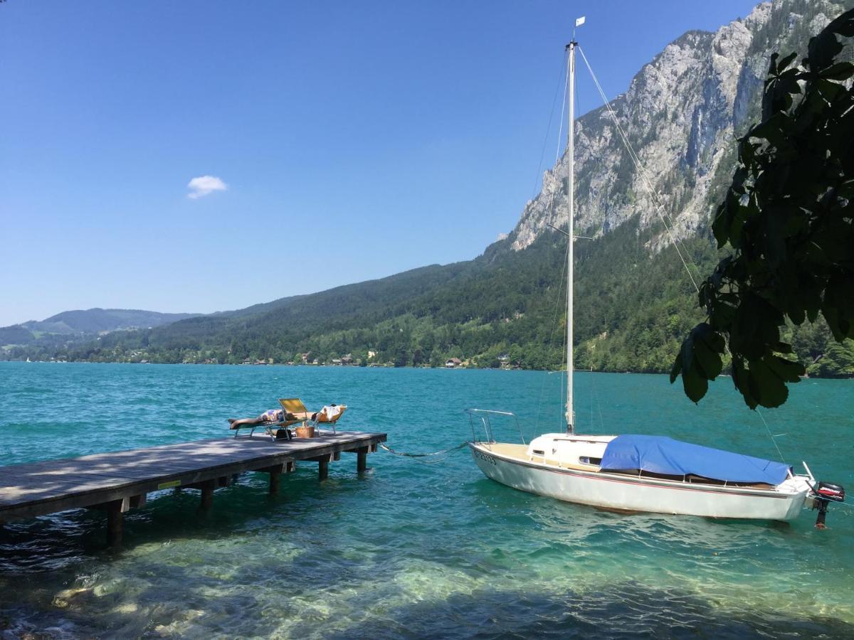 See-Hotel Post Am Attersee Weissenbach am Attersee Dış mekan fotoğraf