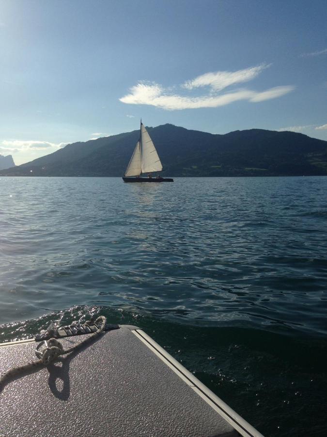 See-Hotel Post Am Attersee Weissenbach am Attersee Dış mekan fotoğraf