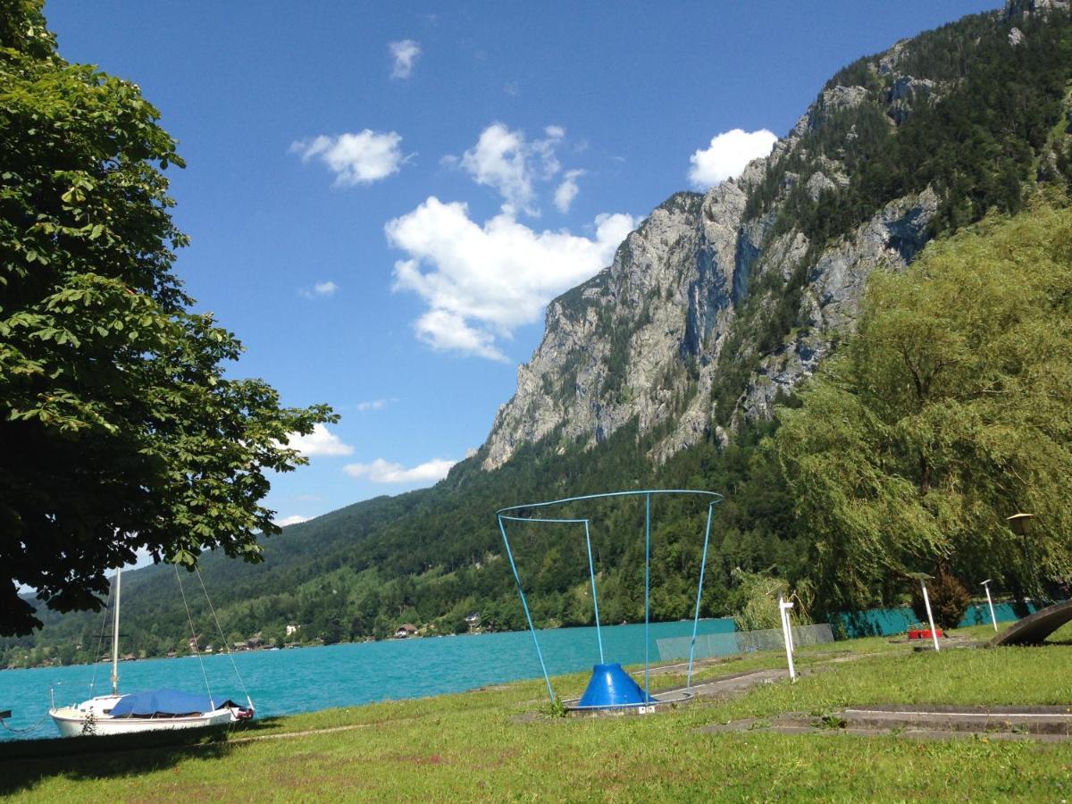 See-Hotel Post Am Attersee Weissenbach am Attersee Dış mekan fotoğraf