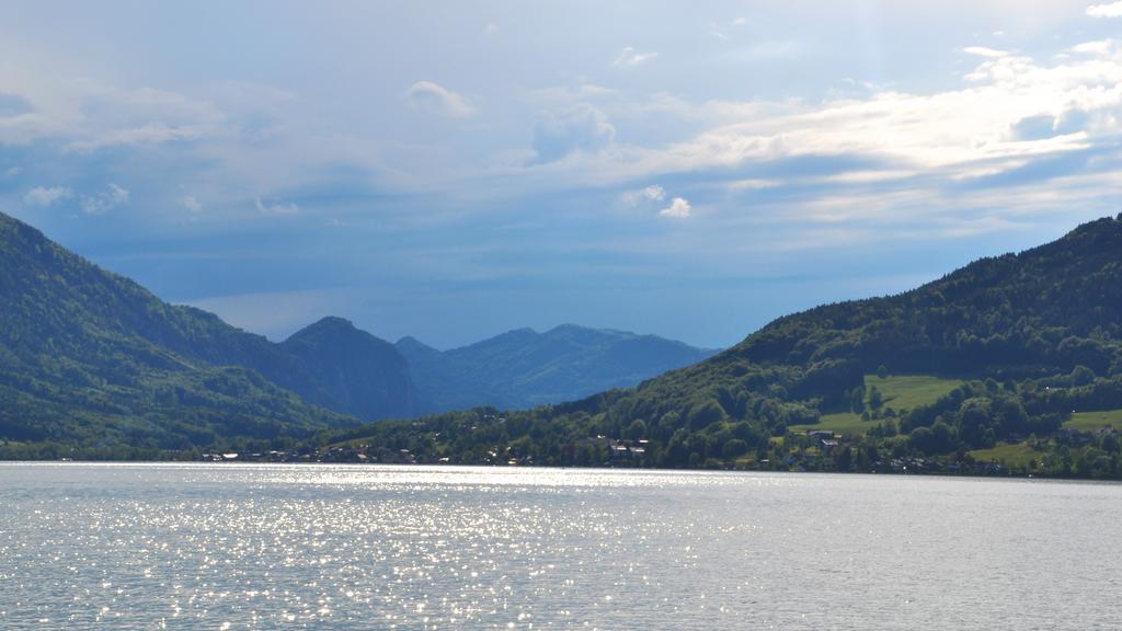 See-Hotel Post Am Attersee Weissenbach am Attersee Dış mekan fotoğraf