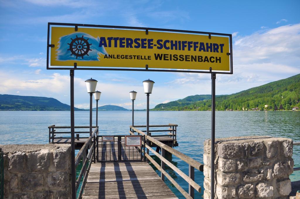 See-Hotel Post Am Attersee Weissenbach am Attersee Dış mekan fotoğraf