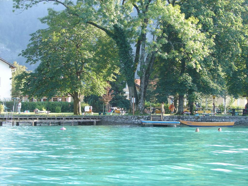 See-Hotel Post Am Attersee Weissenbach am Attersee Dış mekan fotoğraf